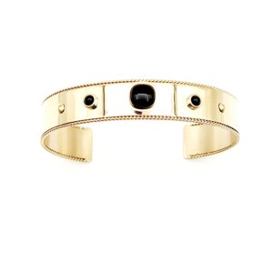ZAG Bijoux armband 'Couronne Noir'