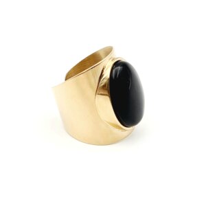 ZAG Bijoux ring 'Statement Black'