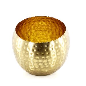 Windlicht goud geborsteld