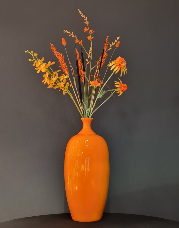 Vaas met kunstbloemen 'Sunshine' - Afbeelding 2