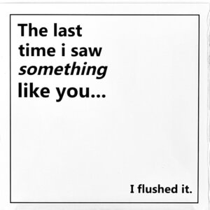 Wenskaart 'The last time..'