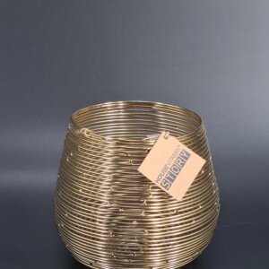 Windlicht HouseVitamin Golden Wire M