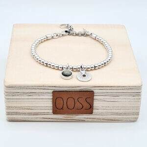 Qoss Armband Zoey Mosgroen