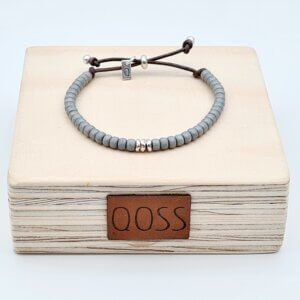 Qoss Armband Maartje Grijs