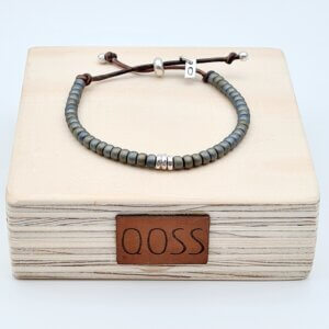 Qoss Armband Maartje Antraciet