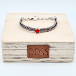 Qoss Armband KIDS Roos Fleur