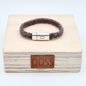 Qoss Armband KIDS Bruin Finn L