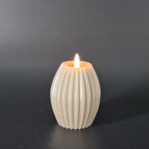Wax LED Candle Waving Small